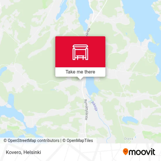 Kovero map