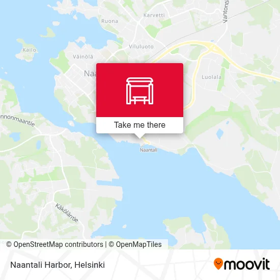 Naantali Harbor map