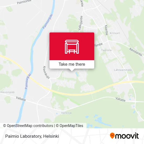 Paimio Laboratory map