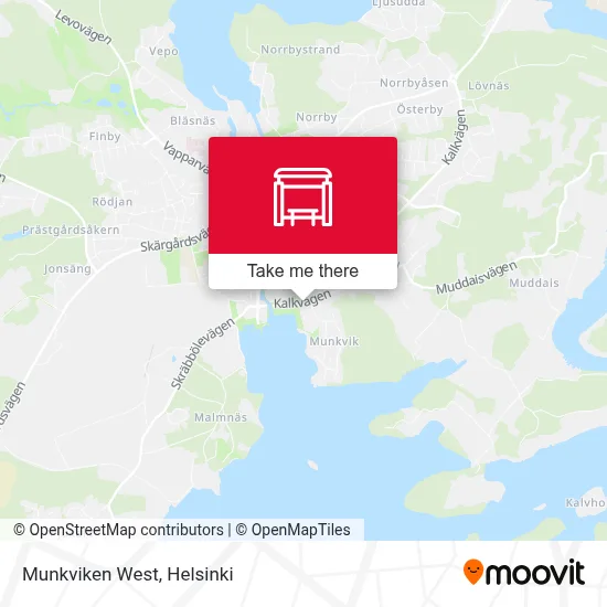 Munkviken West map