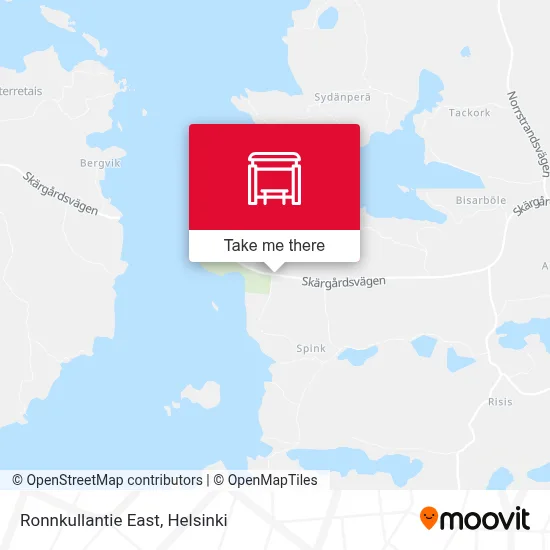 Ronnkullantie East map