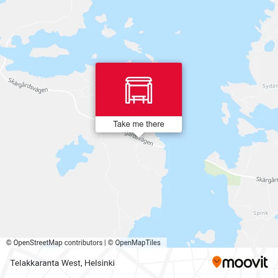 Telakkaranta West map