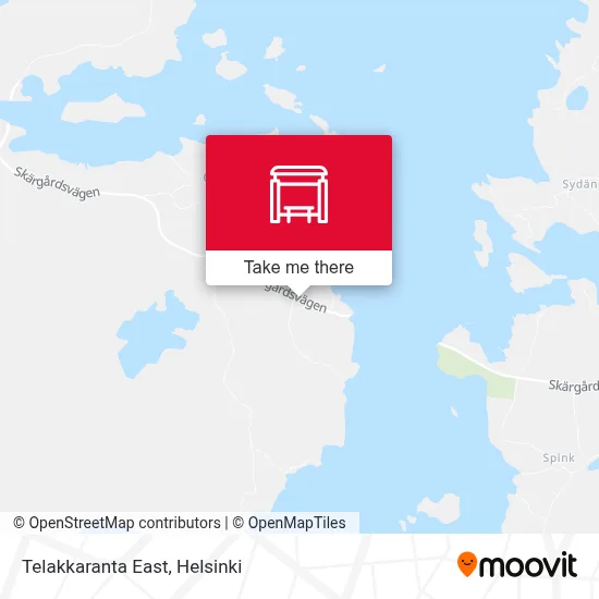 Telakkaranta East map