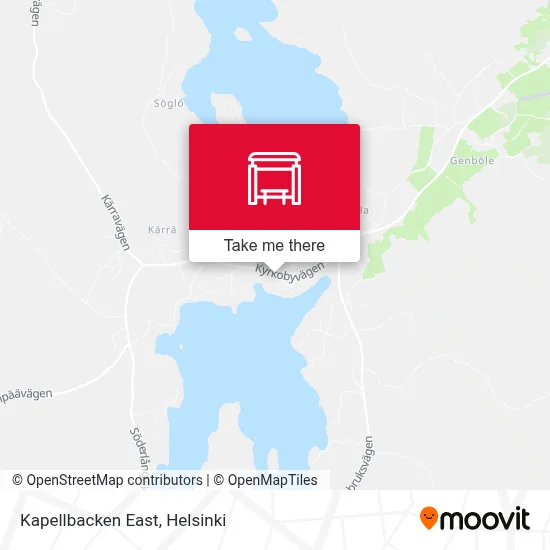 Kapellbacken East map