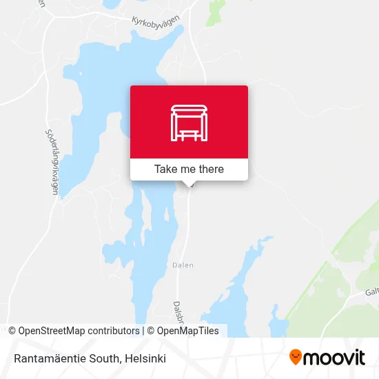 Rantamäentie South map