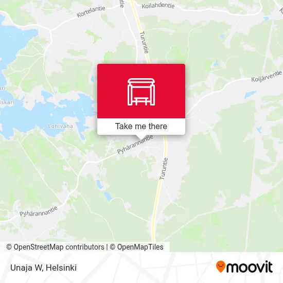Unaja W map