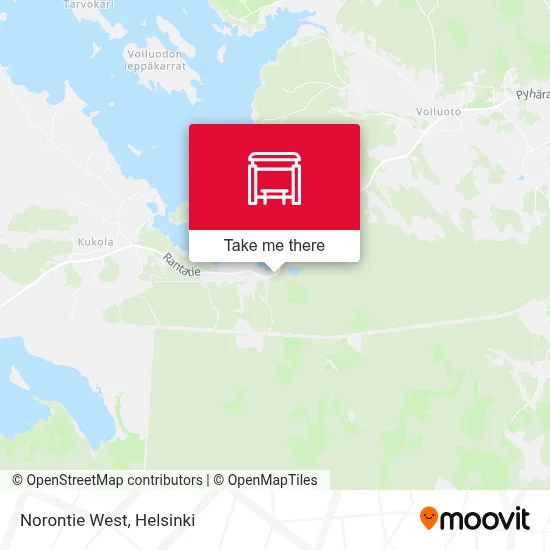 Norontie West map