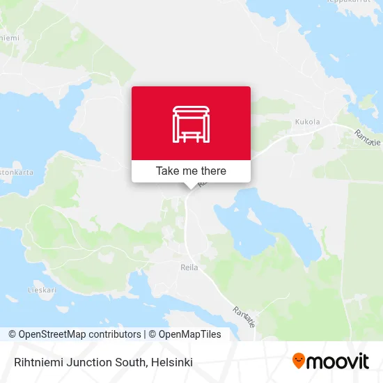 Rihtniemi Junction South map
