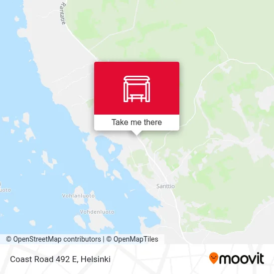 Coast Road 492 E map