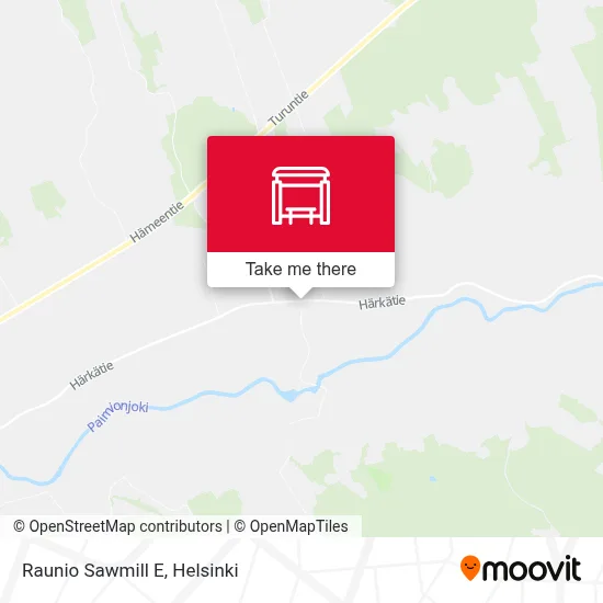 Raunio Sawmill E map