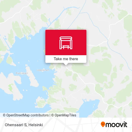 Ohensaari S map