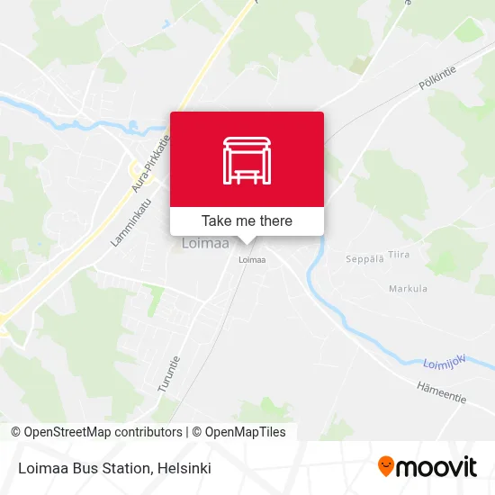 Loimaa Bus Station map