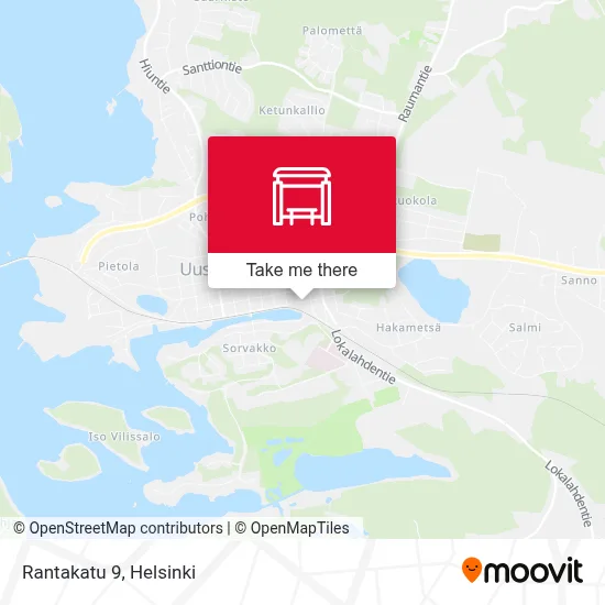 Rantakatu 9 map