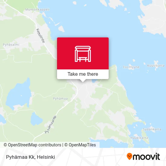 Pyhämaa Kk map