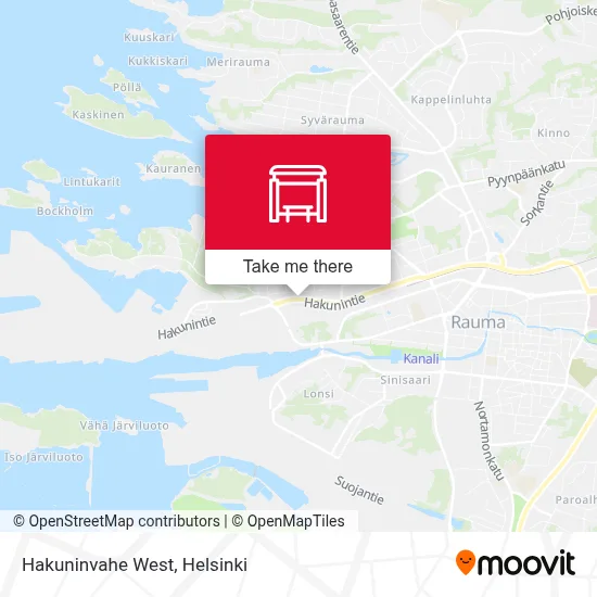 Hakuninvahe West map