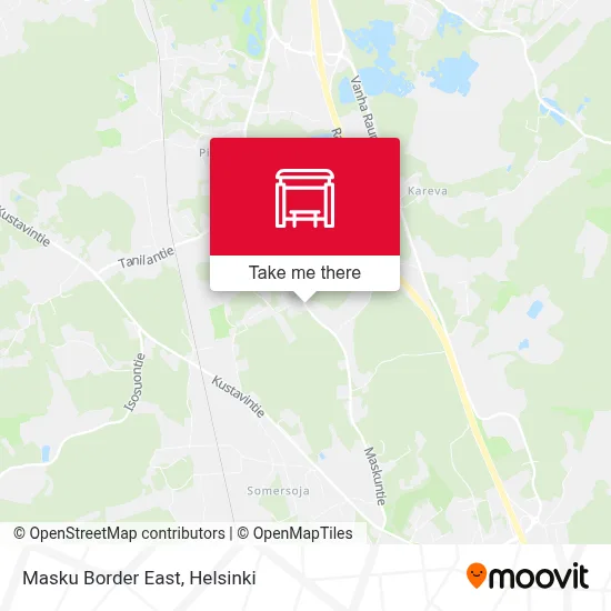 Masku Border East map