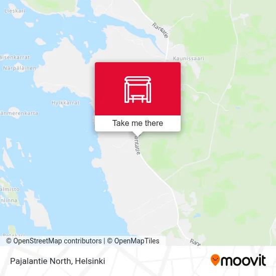 Pajalantie North map