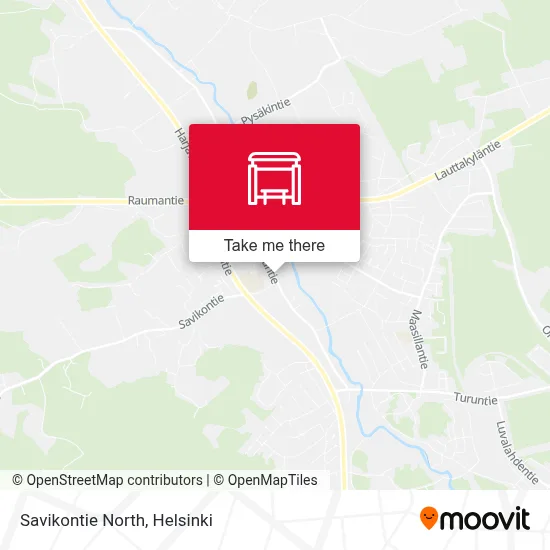 Savikontie North map