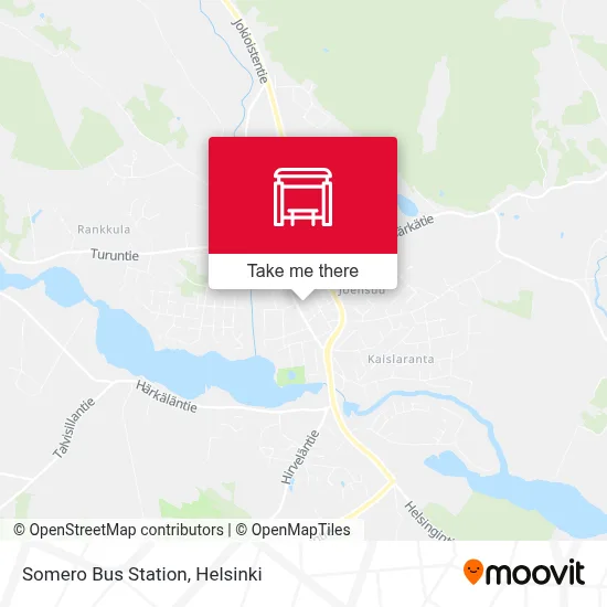 Somero Bus Station map