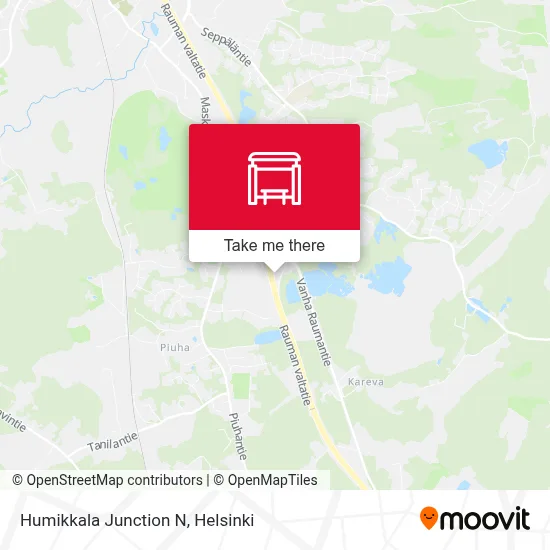 Humikkala Junction N map