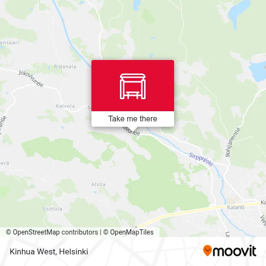 Kinhua West map