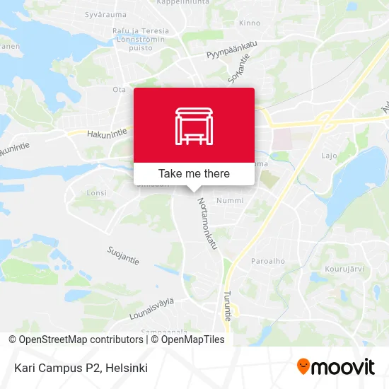 Kari Campus P2 map