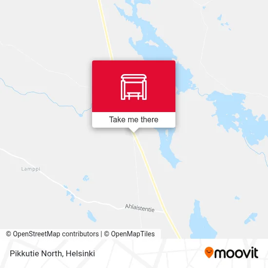 Pikkutie North map