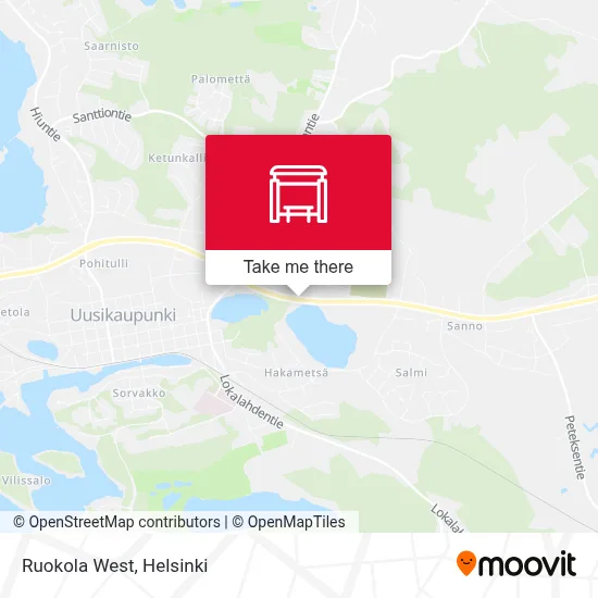 Ruokola West map