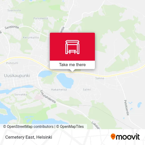 Cemetery East map