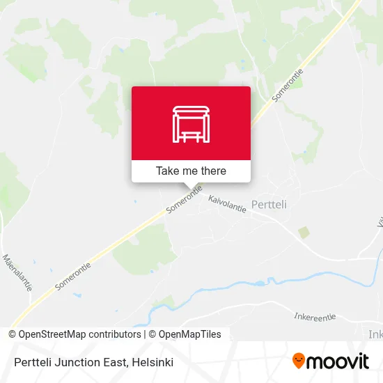 Pertteli Junction East map