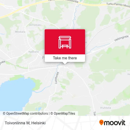 Toivonlinna W map
