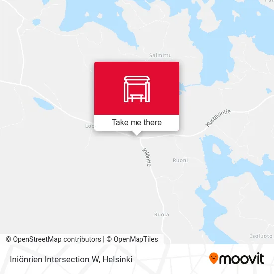Iniönrien Intersection W map