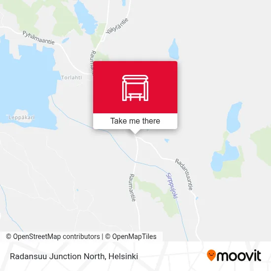 Radansuu Junction North map