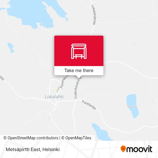 Metsäpirtti East map