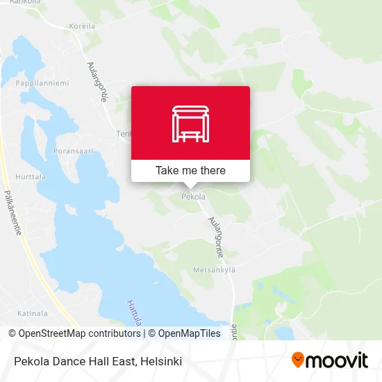 Pekola Dance Hall East map