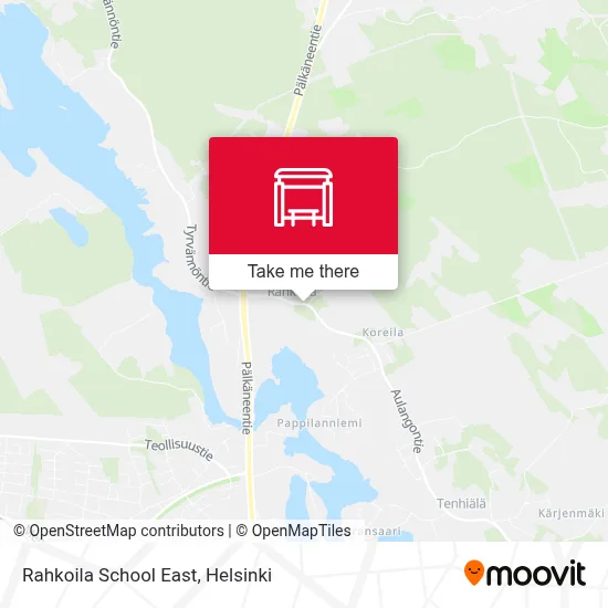 Rahkoila School East map