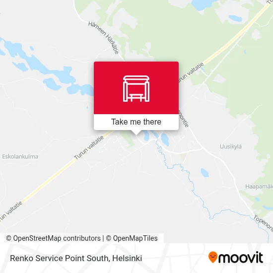 Renko Service Point South map