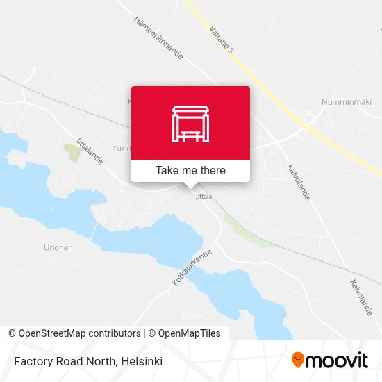 Factory Road North map