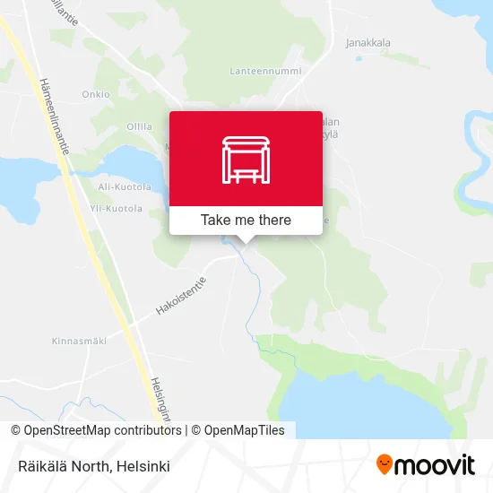 Räikälä North map