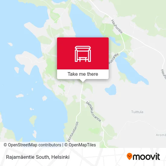 Rajamäentie South map