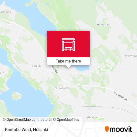 Rantatie West map