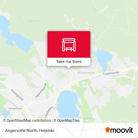 Angervotie North map