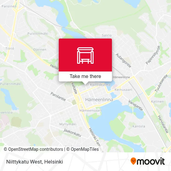 Niittykatu West map