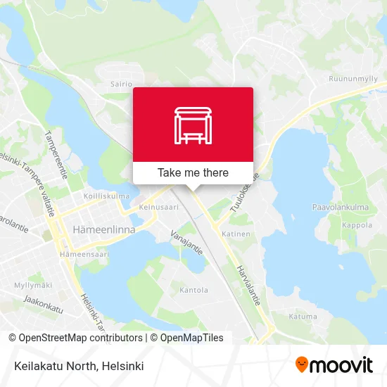 Keilakatu North map