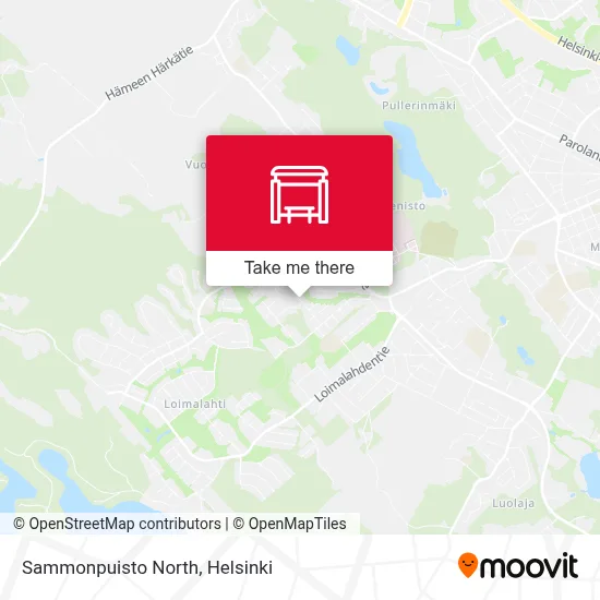 Sammonpuisto North map