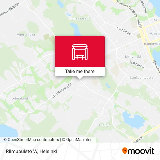 Riimupuisto W map