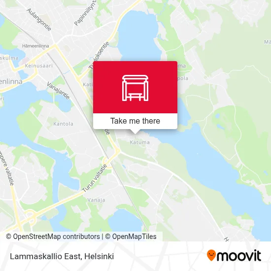 Lammaskallio East map