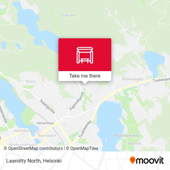 Laaniitty North map