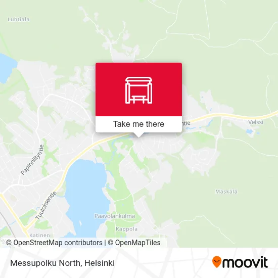 Messupolku North map