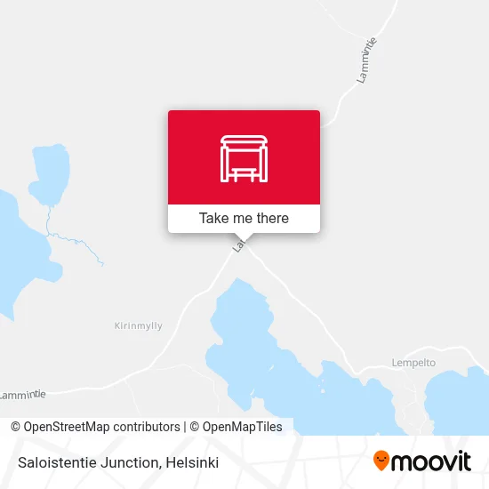 Saloistentie Junction map